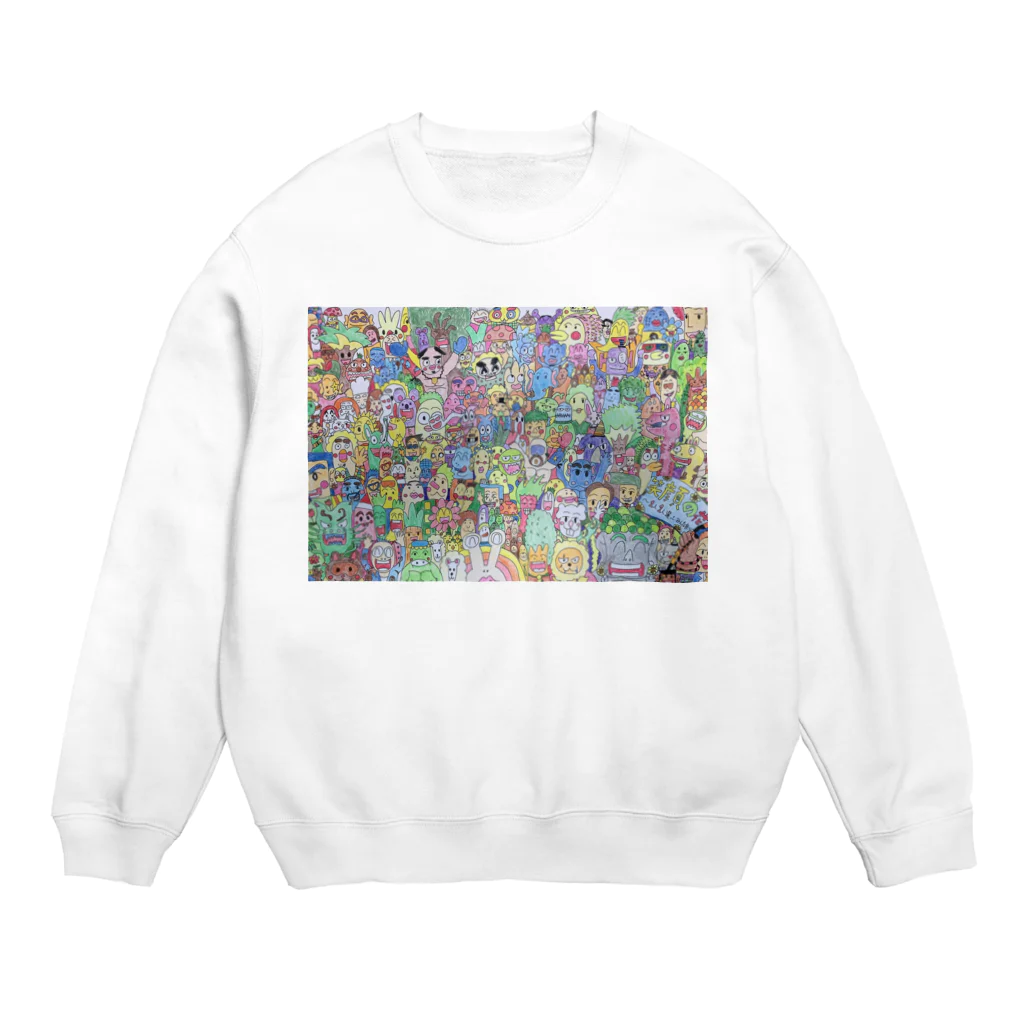 笑顔の花🌻　〜1人1人違ってみんな良い〜の笑顔の花🌻〜1人1人違ってみんな良い〜 Crew Neck Sweatshirt