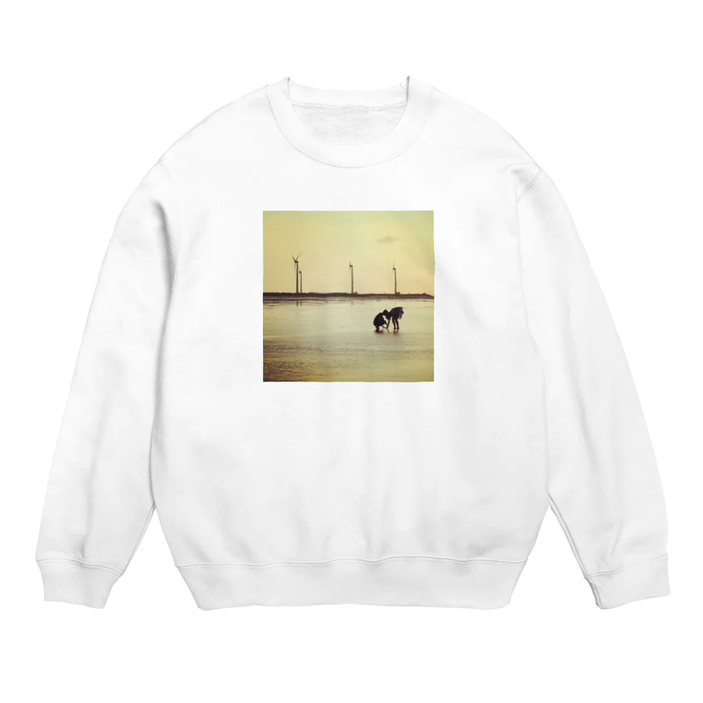 acobi'sのふたりのシルエット Crew Neck Sweatshirt