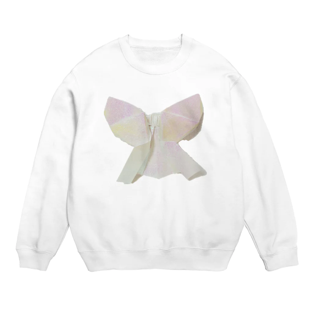 SPACE Shooting Star 🌟☆彡の未来移住計画シリーズ④🌏ORIGAMI✨ 天使👼 Crew Neck Sweatshirt