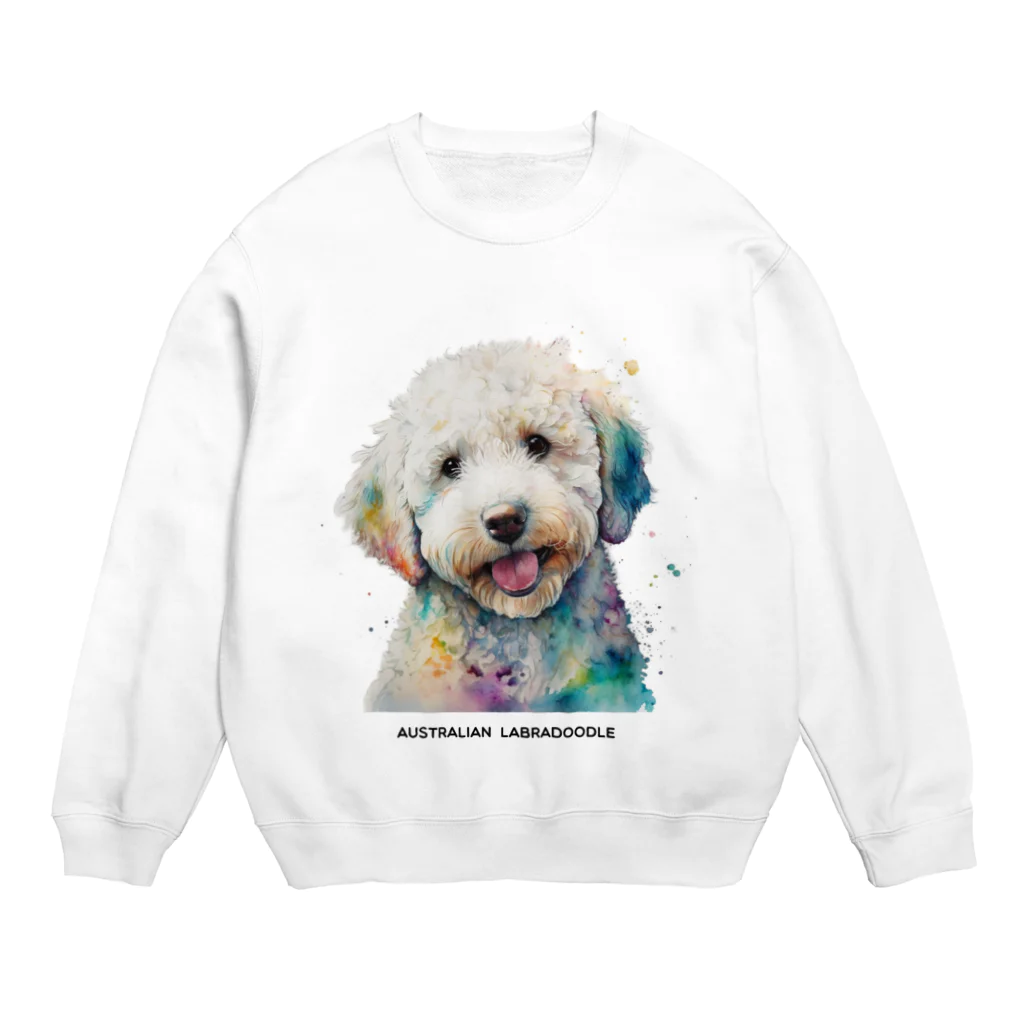 DOG  LOVERSのラブラドゥードル  Crew Neck Sweatshirt