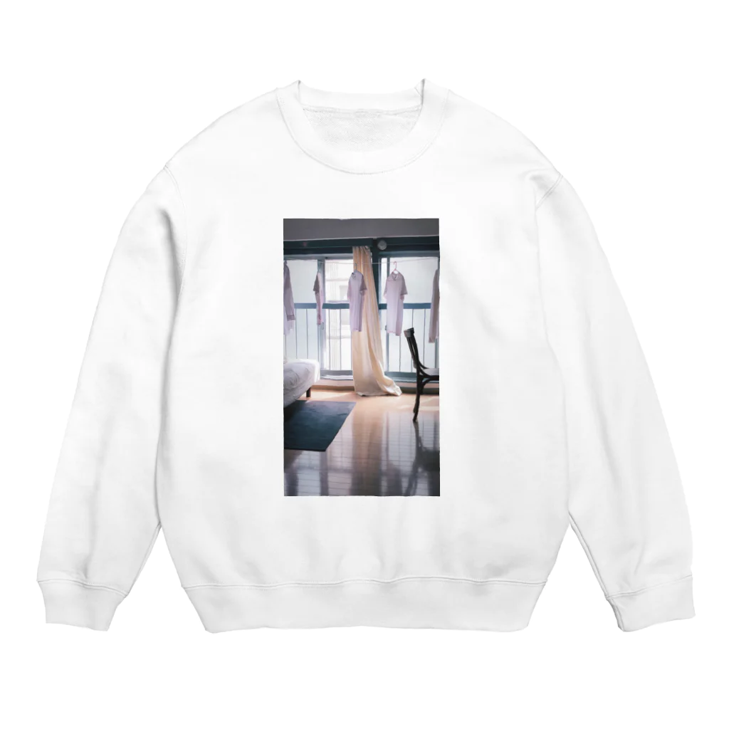 🐄の店の洗濯物 Crew Neck Sweatshirt