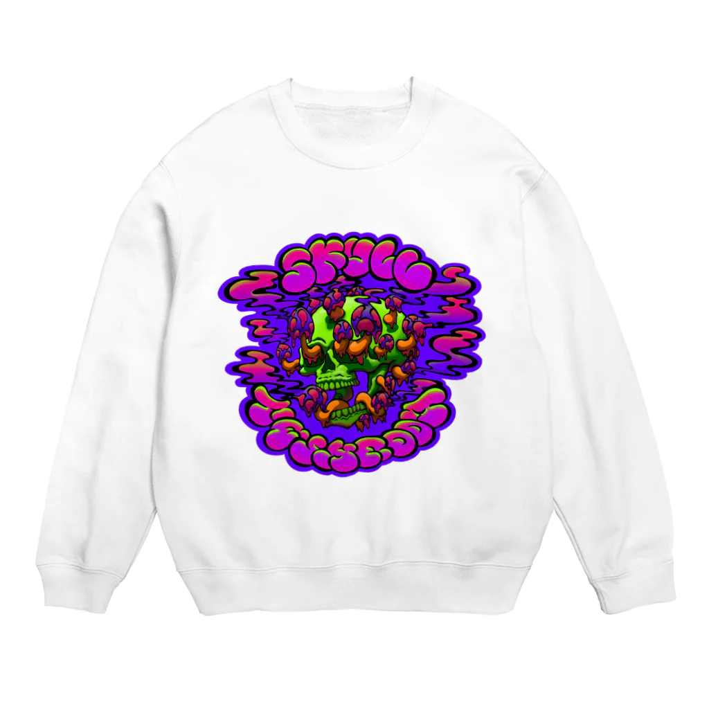 ViViDのスカルマッシュルーム Crew Neck Sweatshirt