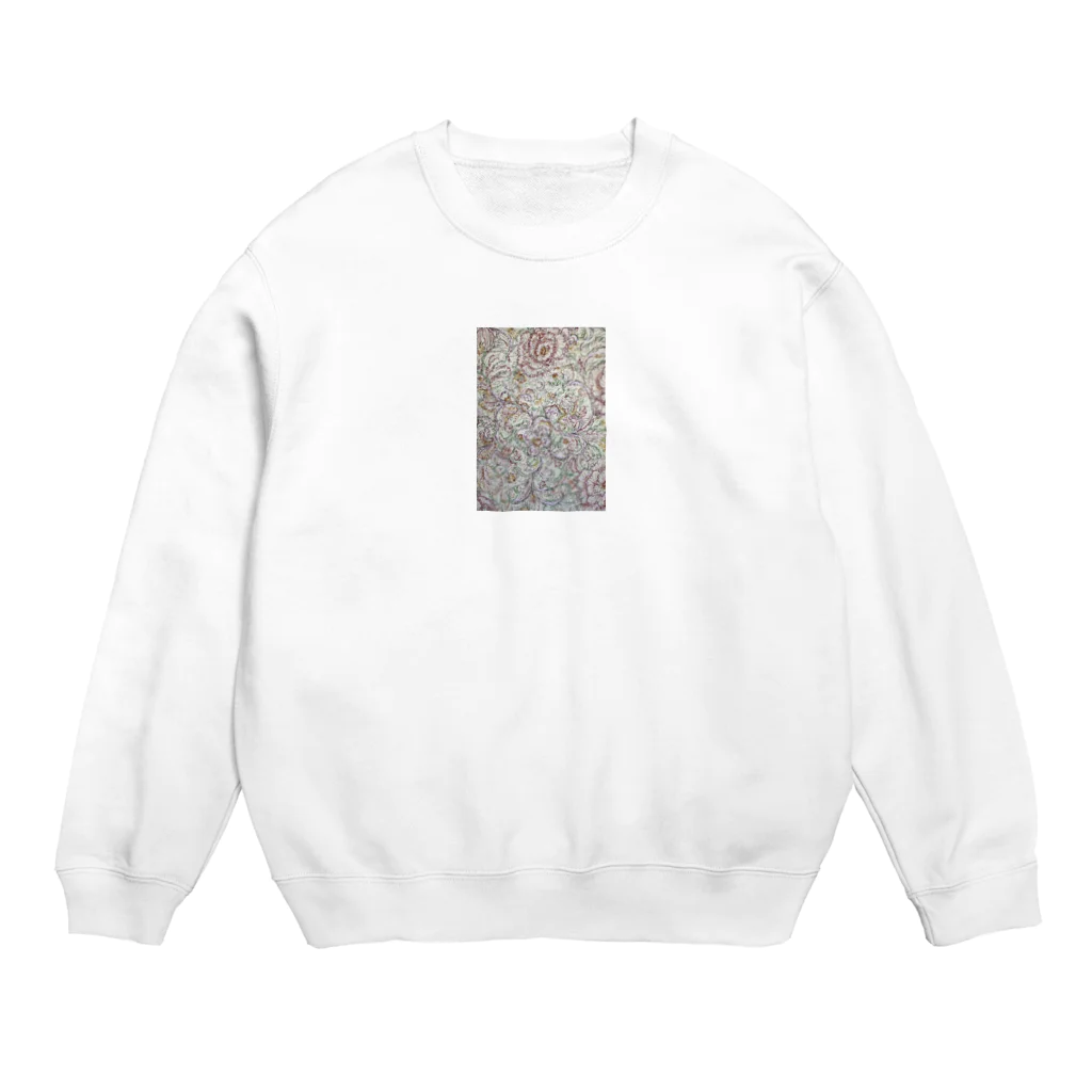 お絵描きの母のお絵描き Crew Neck Sweatshirt