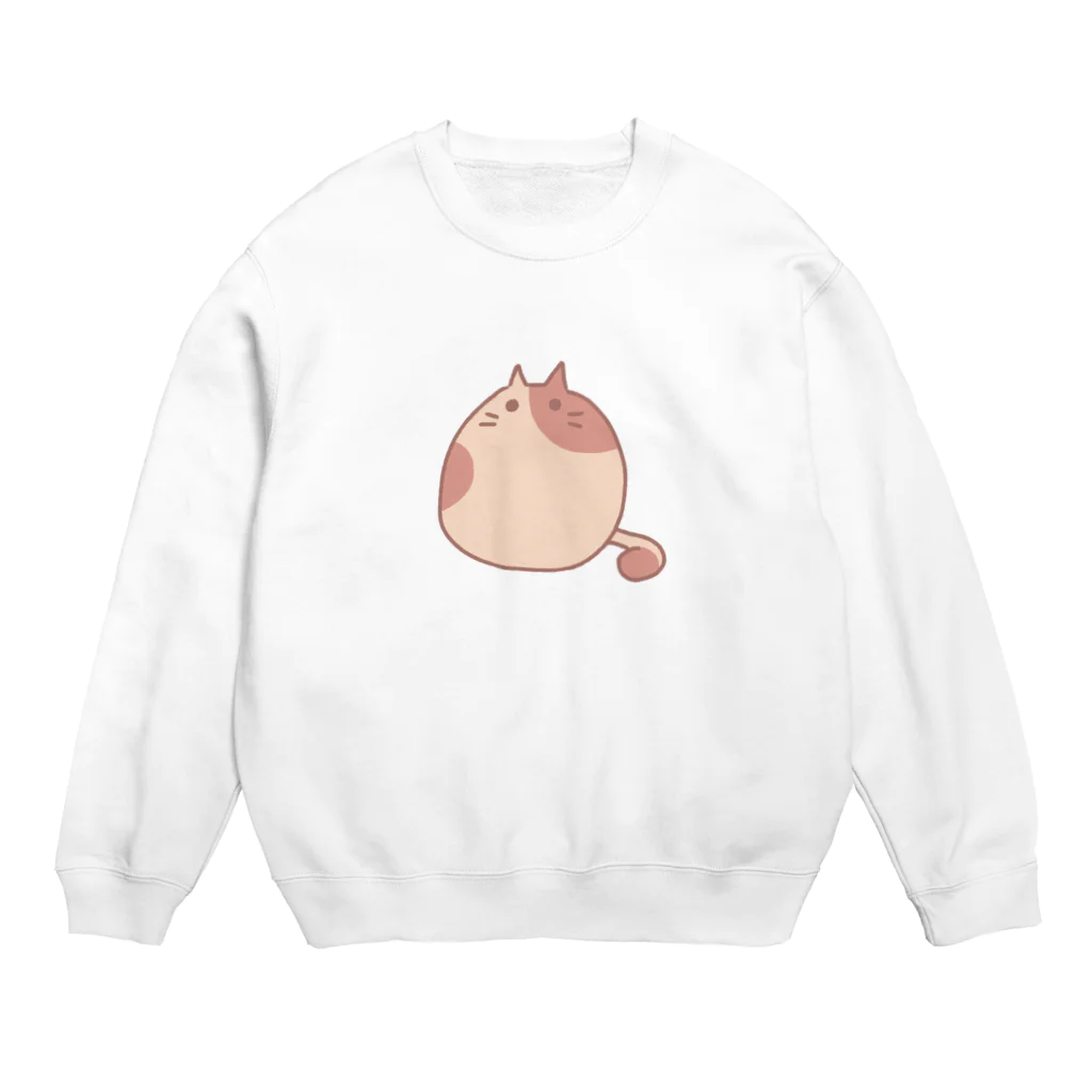 ♬もこもこほわほわeimyのおみせ♡のどうも。にゃんころもち。です。 Crew Neck Sweatshirt