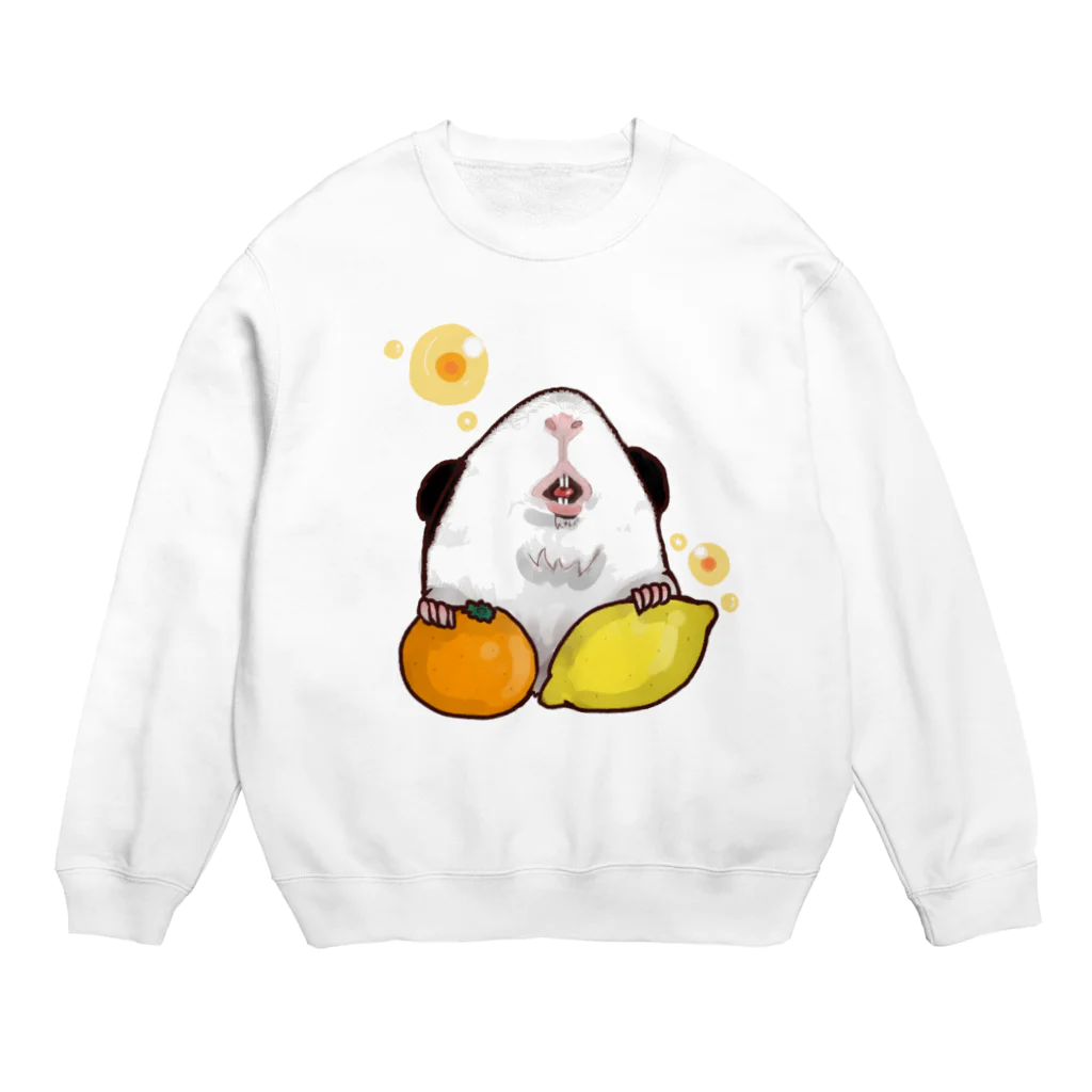 みょみょの酸っぱい諭吉 Crew Neck Sweatshirt