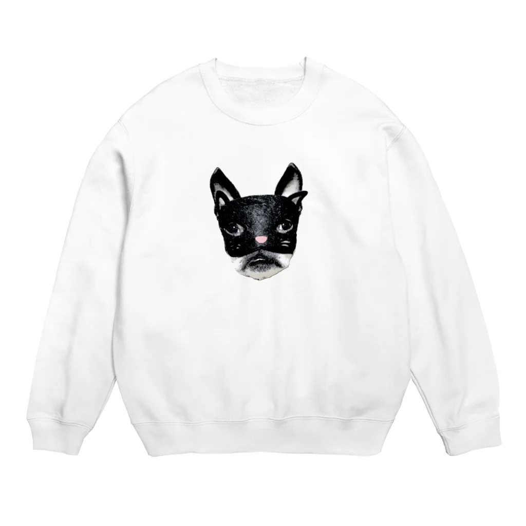 NICO25'S TIMEのむにむに仮面 Crew Neck Sweatshirt