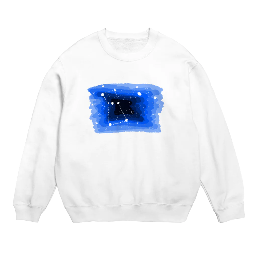 skawaiiiのshooting star Crew Neck Sweatshirt