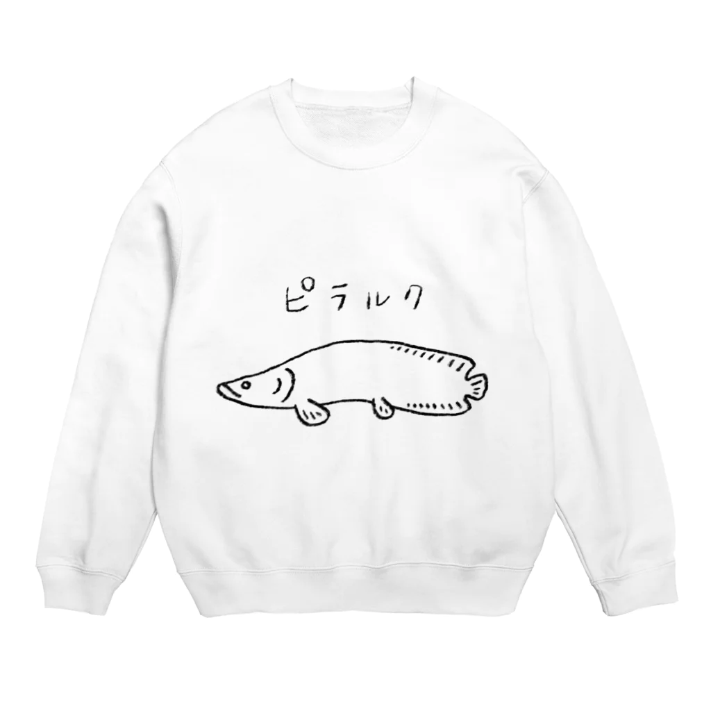 okayuのピラルク Arapaima Crew Neck Sweatshirt