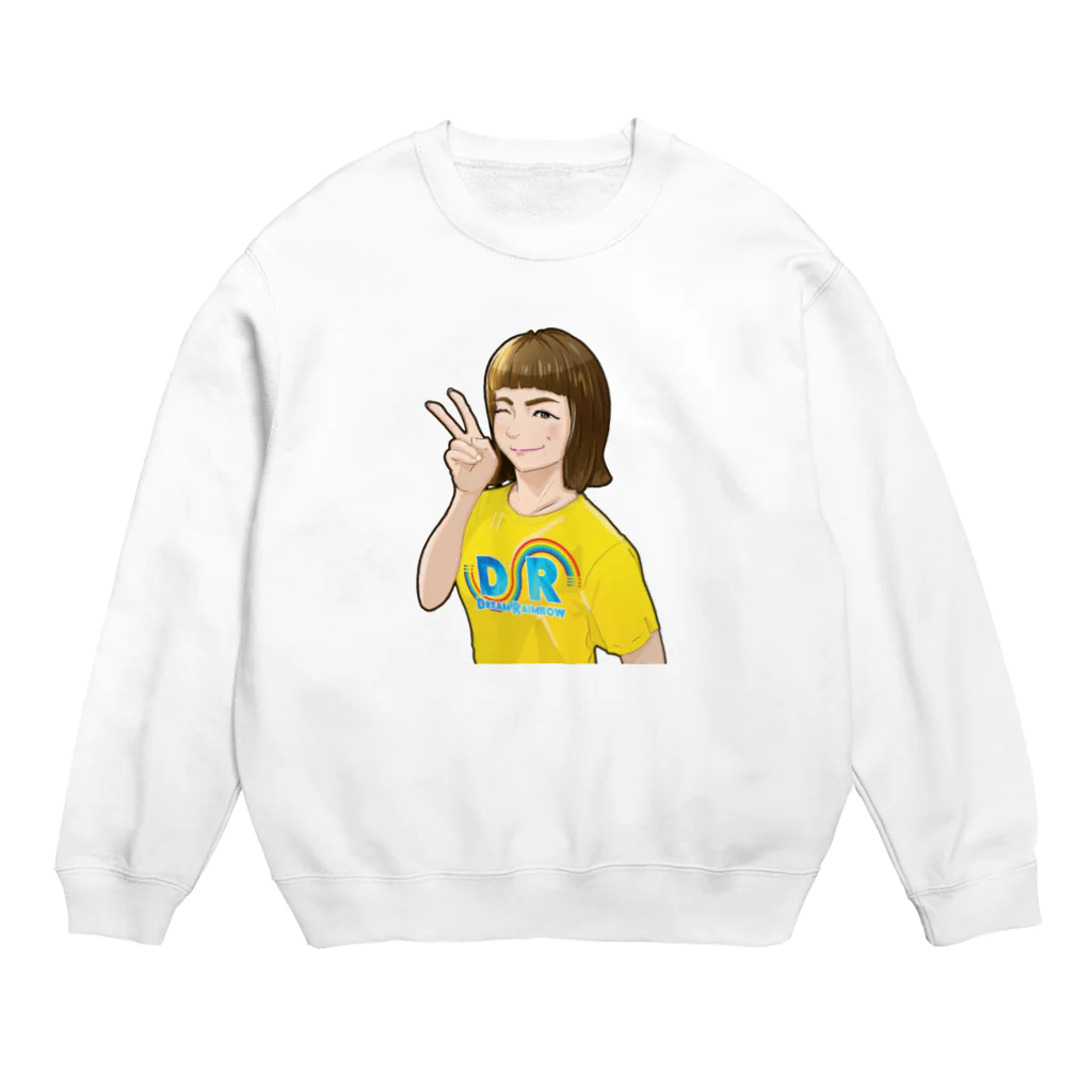 DREAM RAINBOWのひろチア★まき先生 Crew Neck Sweatshirt