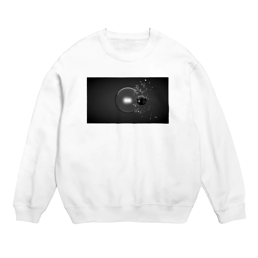 フリーのCG屋さんの粉砕 Crew Neck Sweatshirt