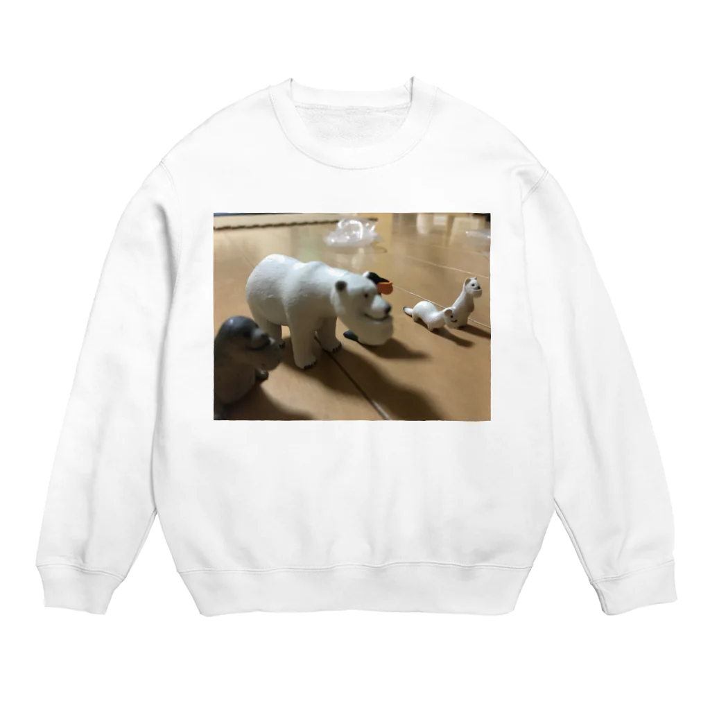 最中の顎の逆襲。 Crew Neck Sweatshirt