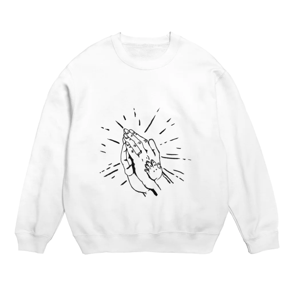 マグダラのヒカル@堕天使垢の祈り Crew Neck Sweatshirt