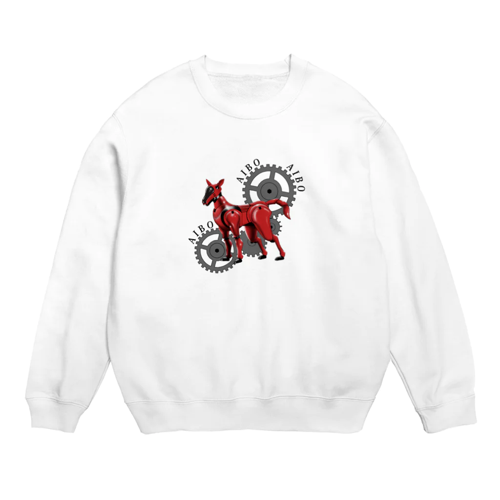 「楽がき工房」２号店のAIBO 其の弐 Crew Neck Sweatshirt