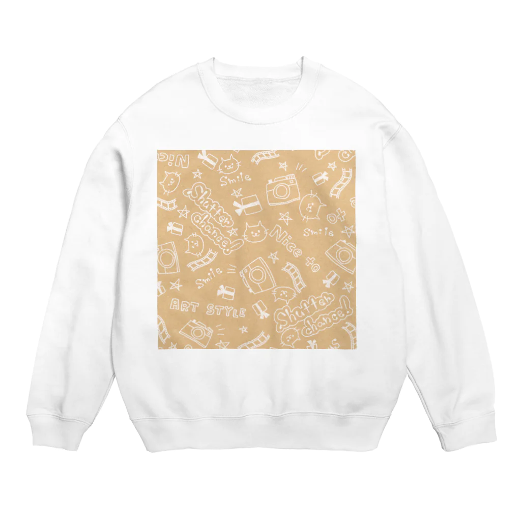 カメラのアートのART STYLE Crew Neck Sweatshirt