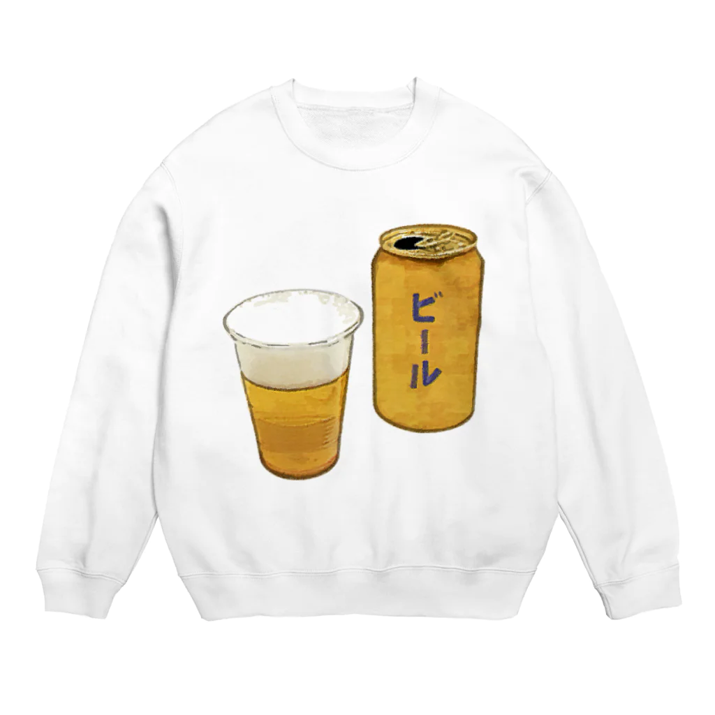 脂身通信Ｚの缶ビール_230325 Crew Neck Sweatshirt