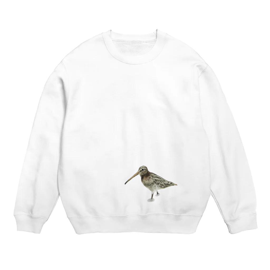 Sonoのタシギくん Crew Neck Sweatshirt