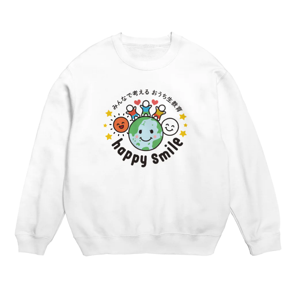 happy smileのhappy smile オリジナルグッズ Crew Neck Sweatshirt