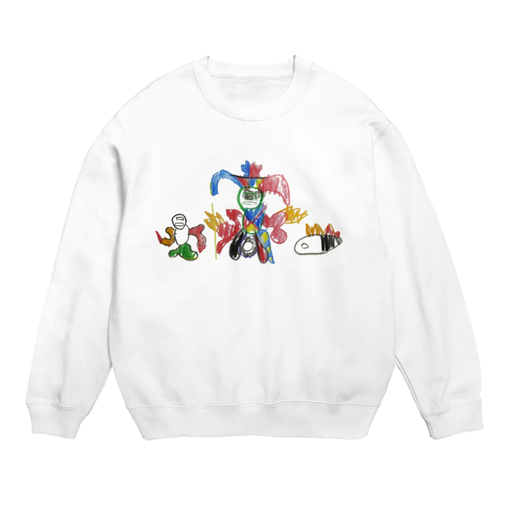 baby-humming の伝説モンスターズ　～ピエロと仲間たち～ Crew Neck Sweatshirt