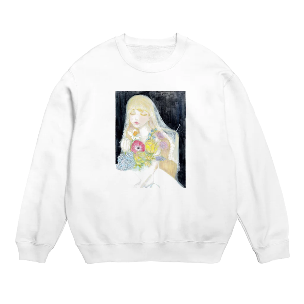 物部書房の『不穏な花嫁』 Crew Neck Sweatshirt