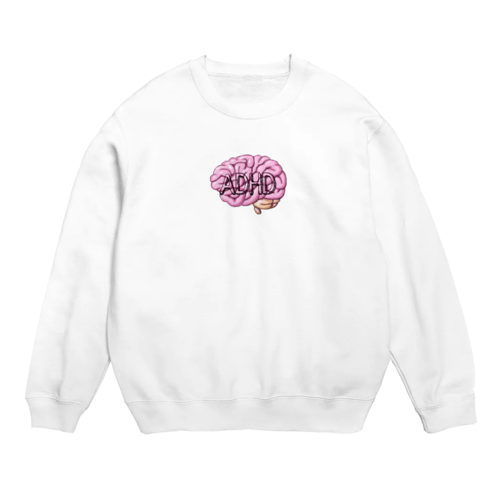 ADHDのADHD Crew Neck Sweatshirt