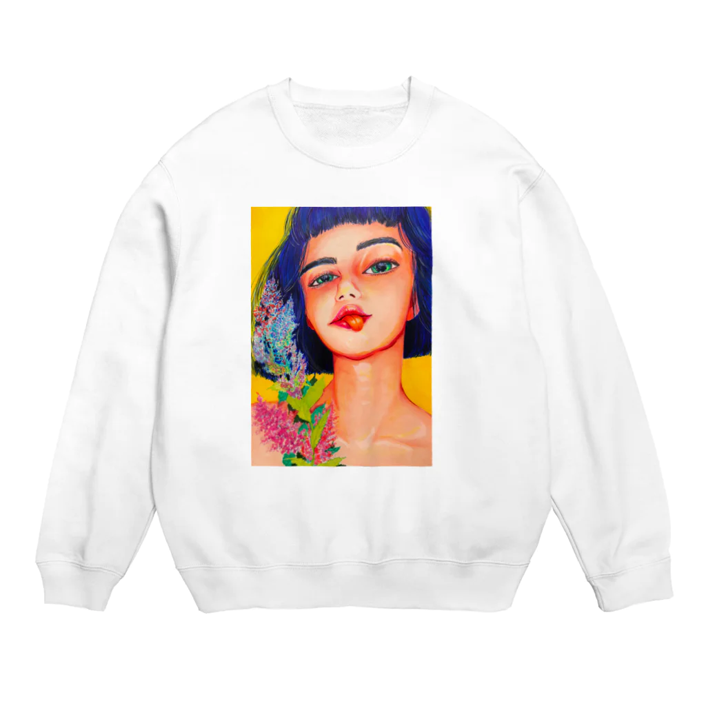 ishiの💐 Crew Neck Sweatshirt