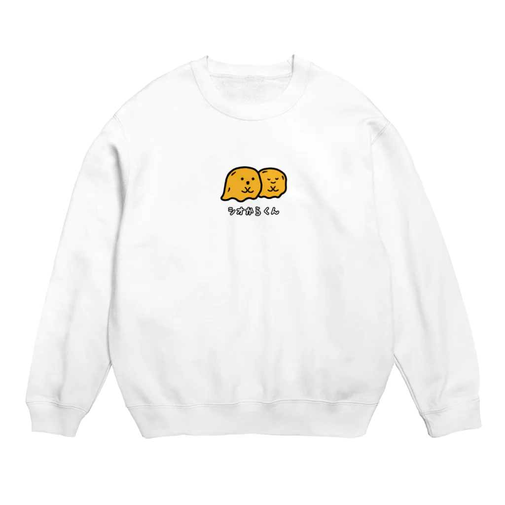 SS SHOP 【SOVL GOODS】のシオからくん Crew Neck Sweatshirt