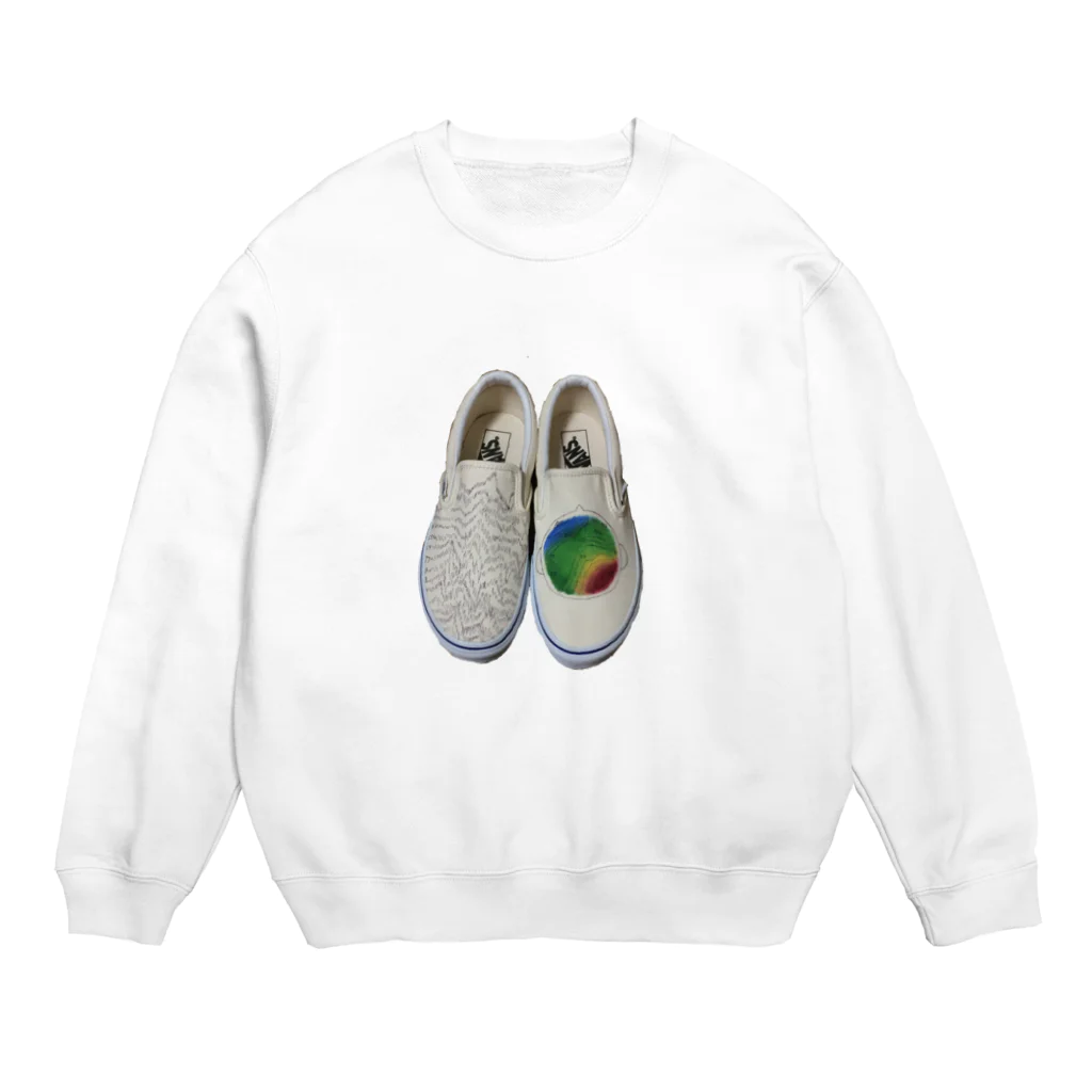 Neの脳波デザイン Crew Neck Sweatshirt