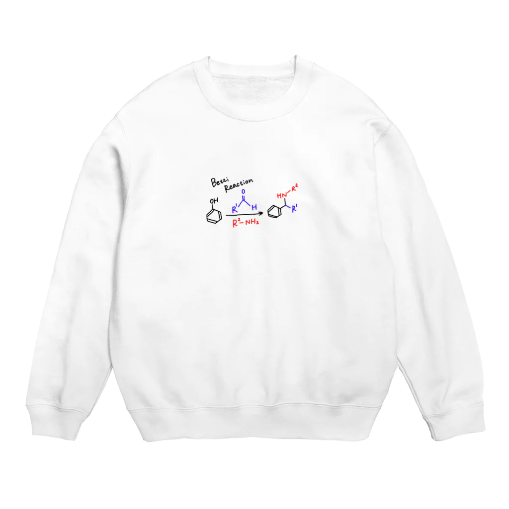 Rakugaki SanのBetti reaction Crew Neck Sweatshirt