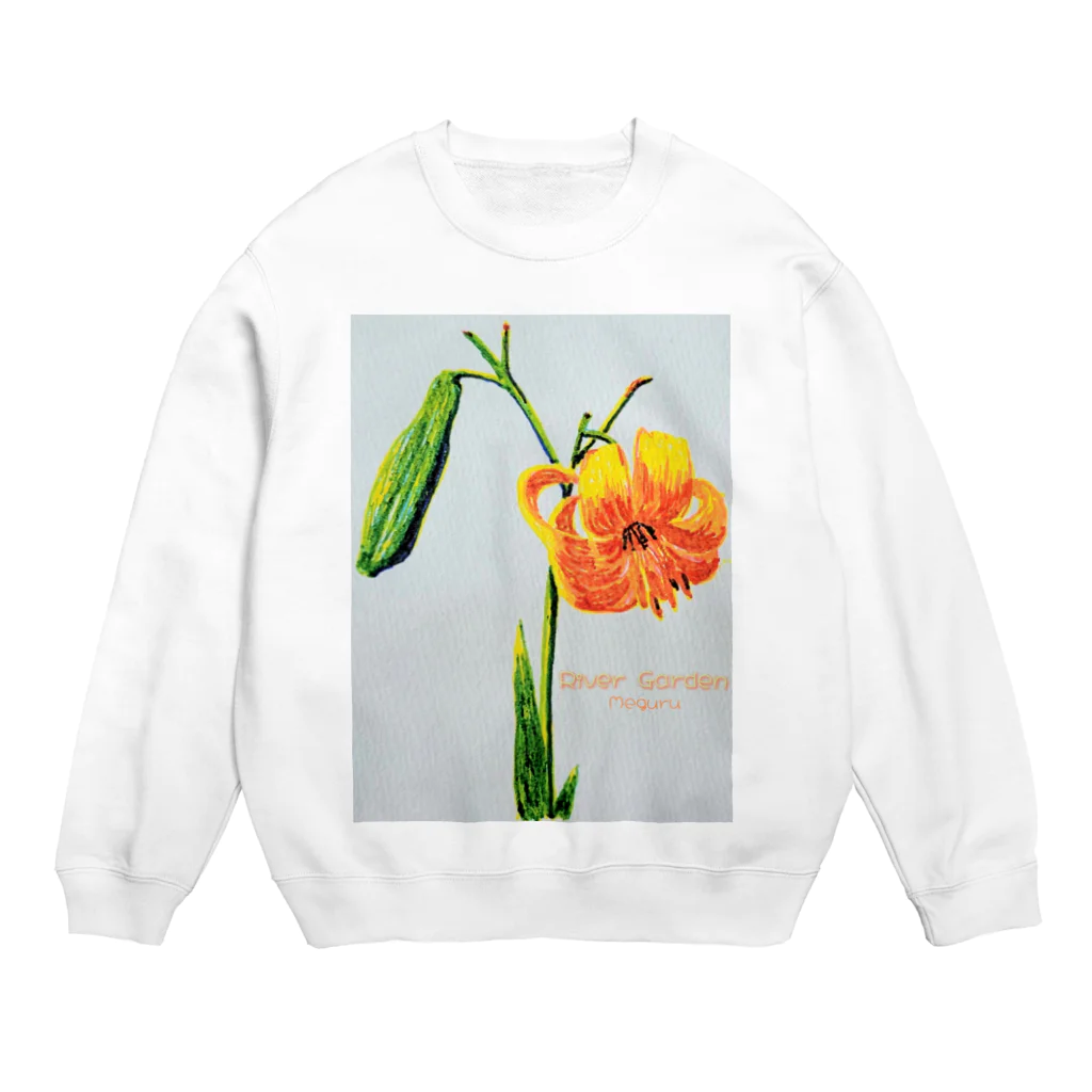 River GardenのRiver Garden 野姫百合 Crew Neck Sweatshirt