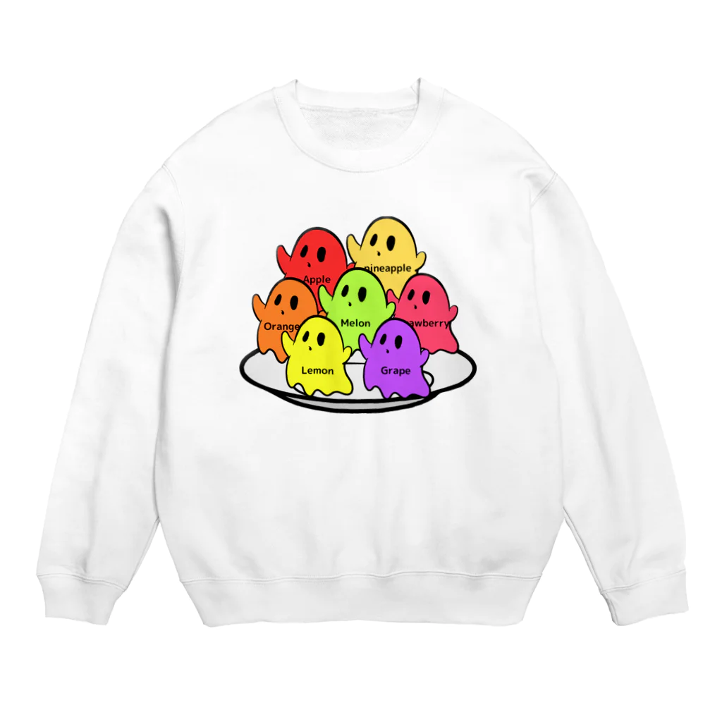 RAINBOW-WORKSのキャンディーゴースト Crew Neck Sweatshirt