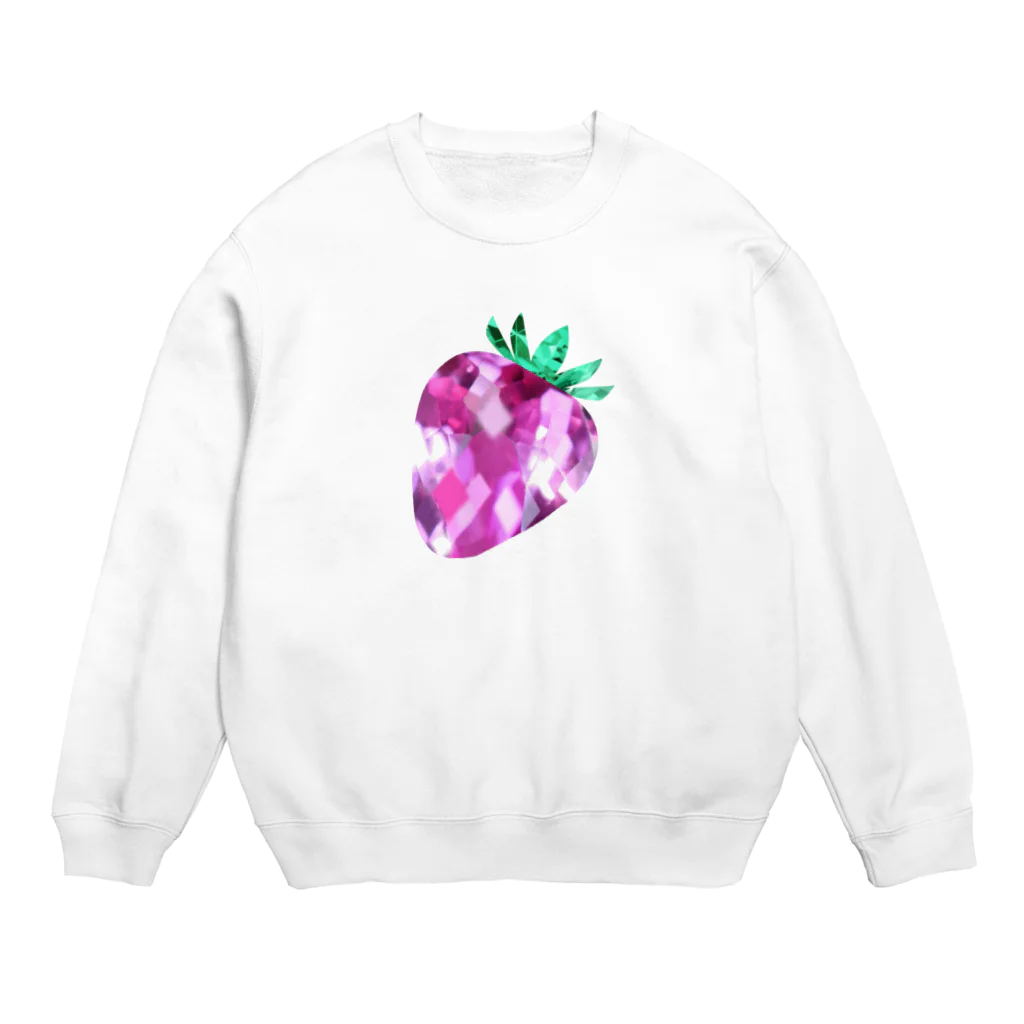 Suzutakaの苺の宝石 Crew Neck Sweatshirt