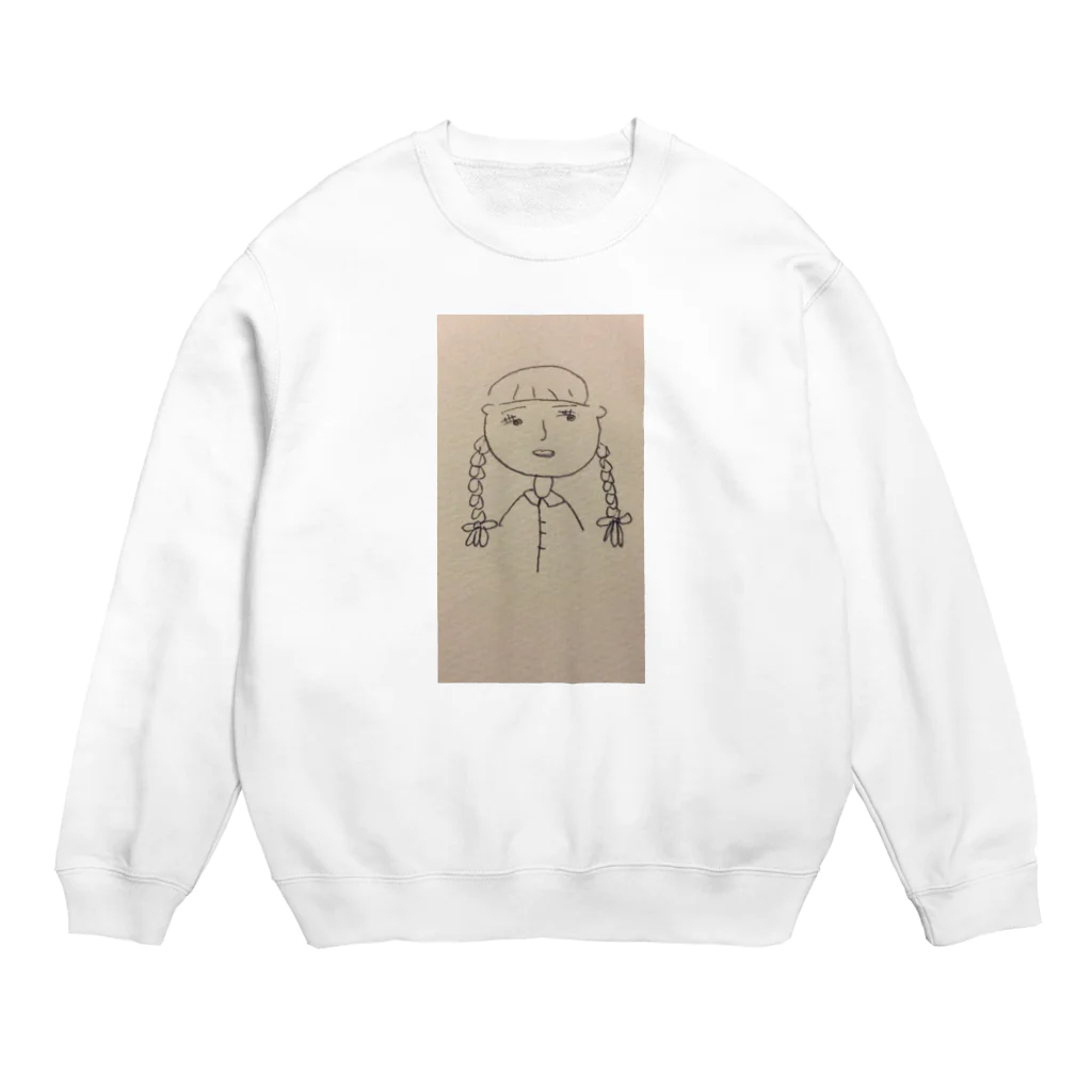 sasacoofiの顔 マルコ Crew Neck Sweatshirt