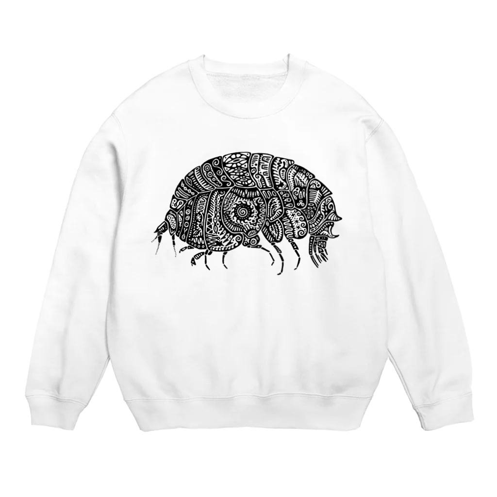 ヴンダーカンマーの横蝦 Crew Neck Sweatshirt