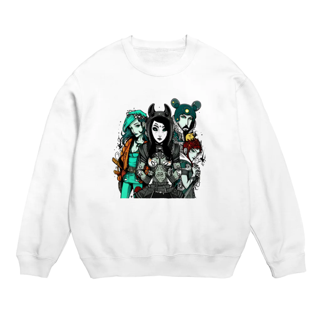 Bonten999のMs.L Crew Neck Sweatshirt