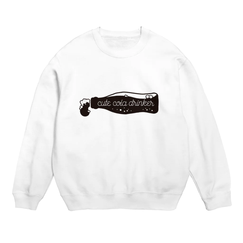 モルク -molk-のコーラ党 -cute cola drinker- Crew Neck Sweatshirt