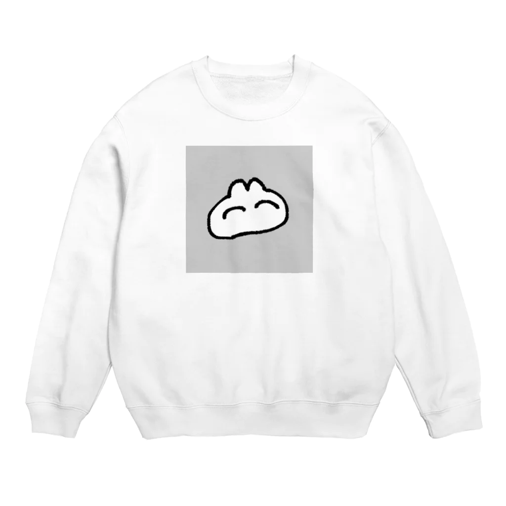 あいすうまうまちょりすけおの肉まんうさぎ Crew Neck Sweatshirt