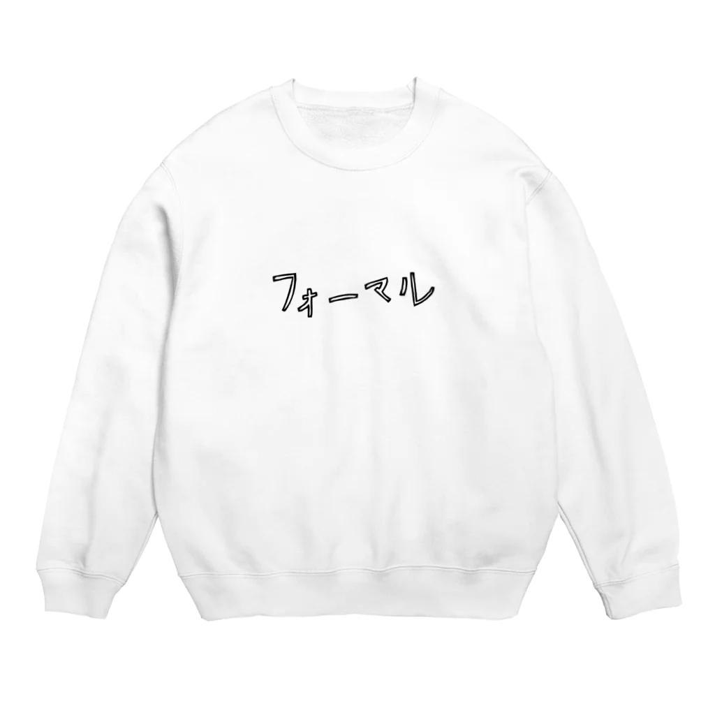 Panic Junkieのフォーマル Crew Neck Sweatshirt