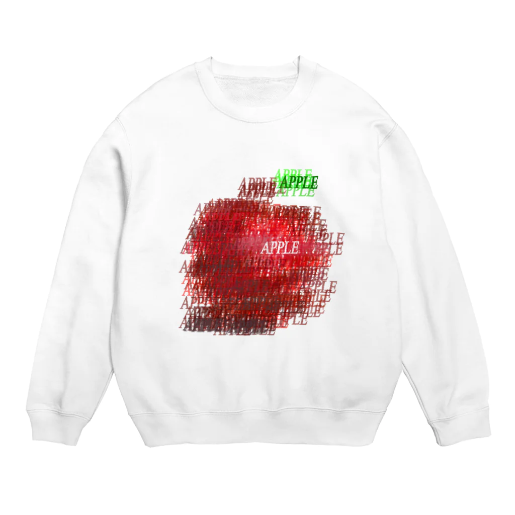 シルヴィア・紫の夜明け【SylviaPurpleDawn】のAPPLE Crew Neck Sweatshirt