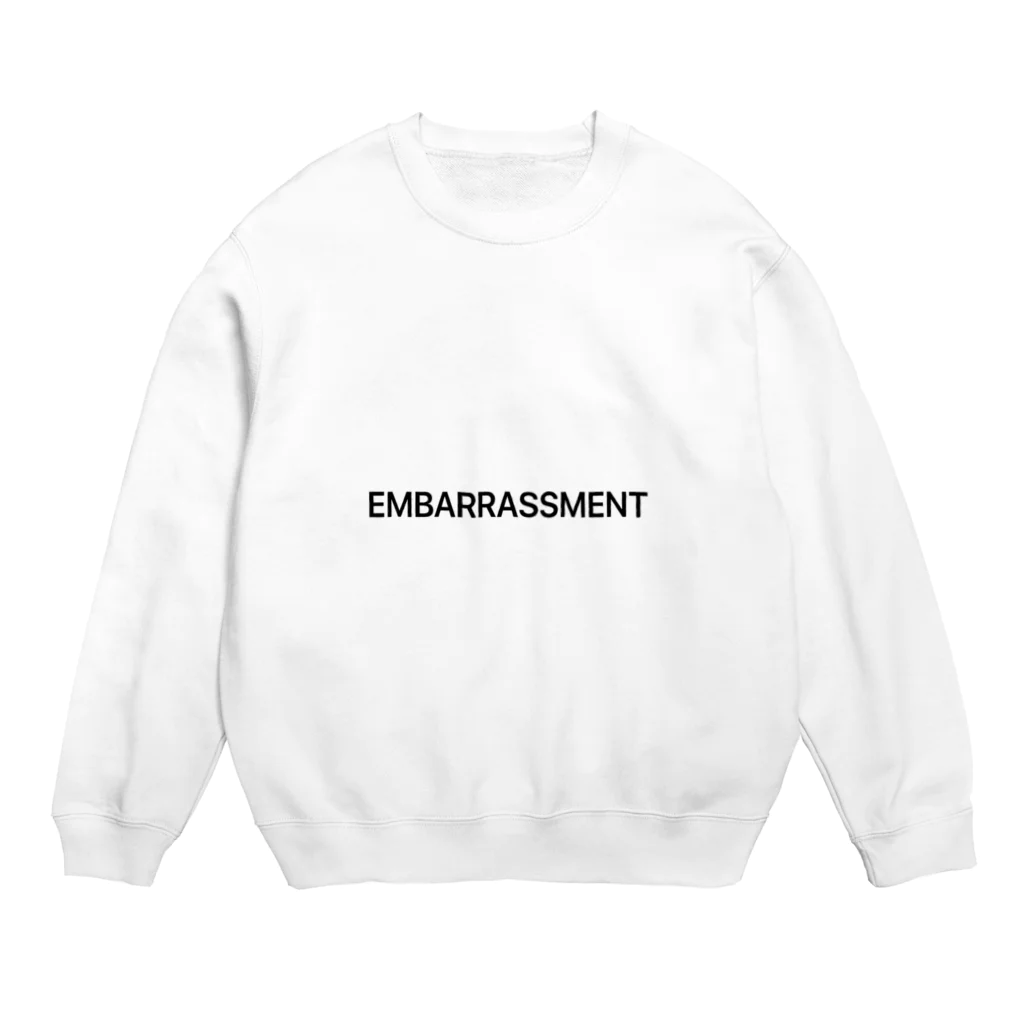 EMBARRASSMENT.のEMBARRASSMENT Crew Neck Sweatshirt