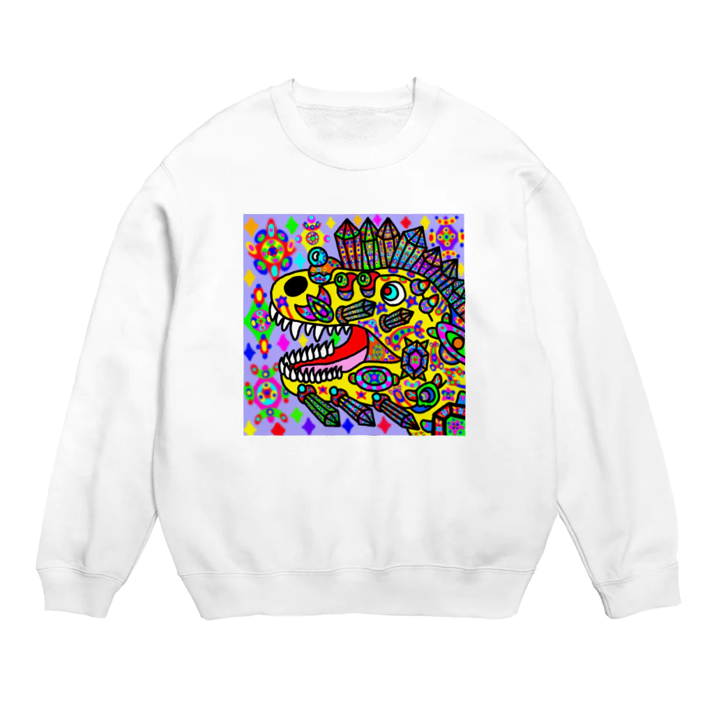 どりほぷの宝石属性の竜 Crew Neck Sweatshirt