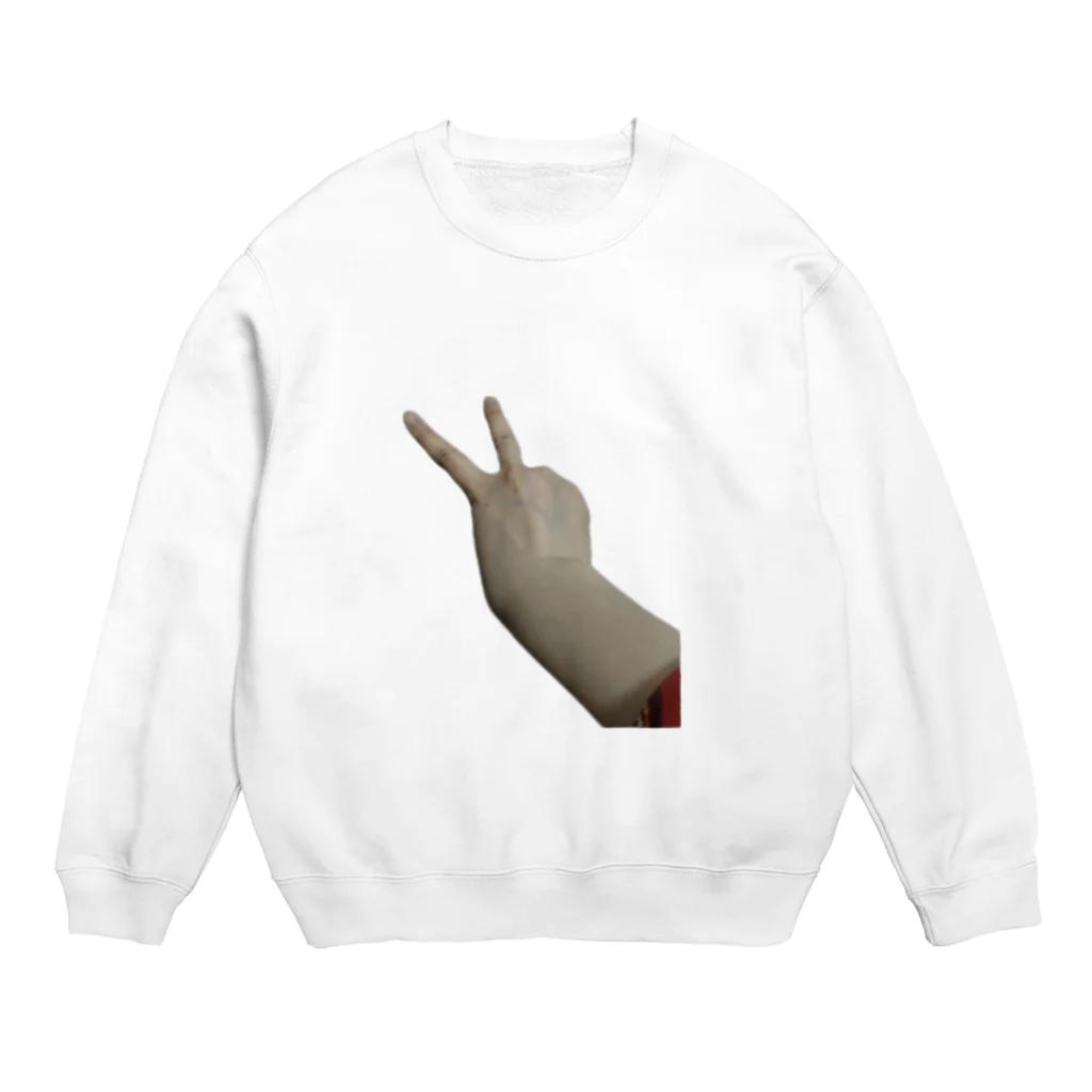 まっつんの僕のおてて Crew Neck Sweatshirt