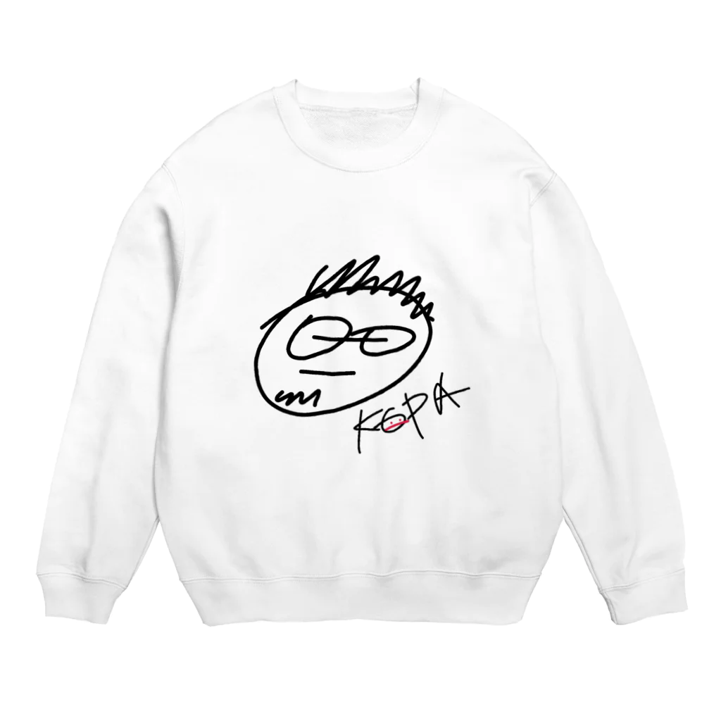 こぱくんのこぱくん Crew Neck Sweatshirt