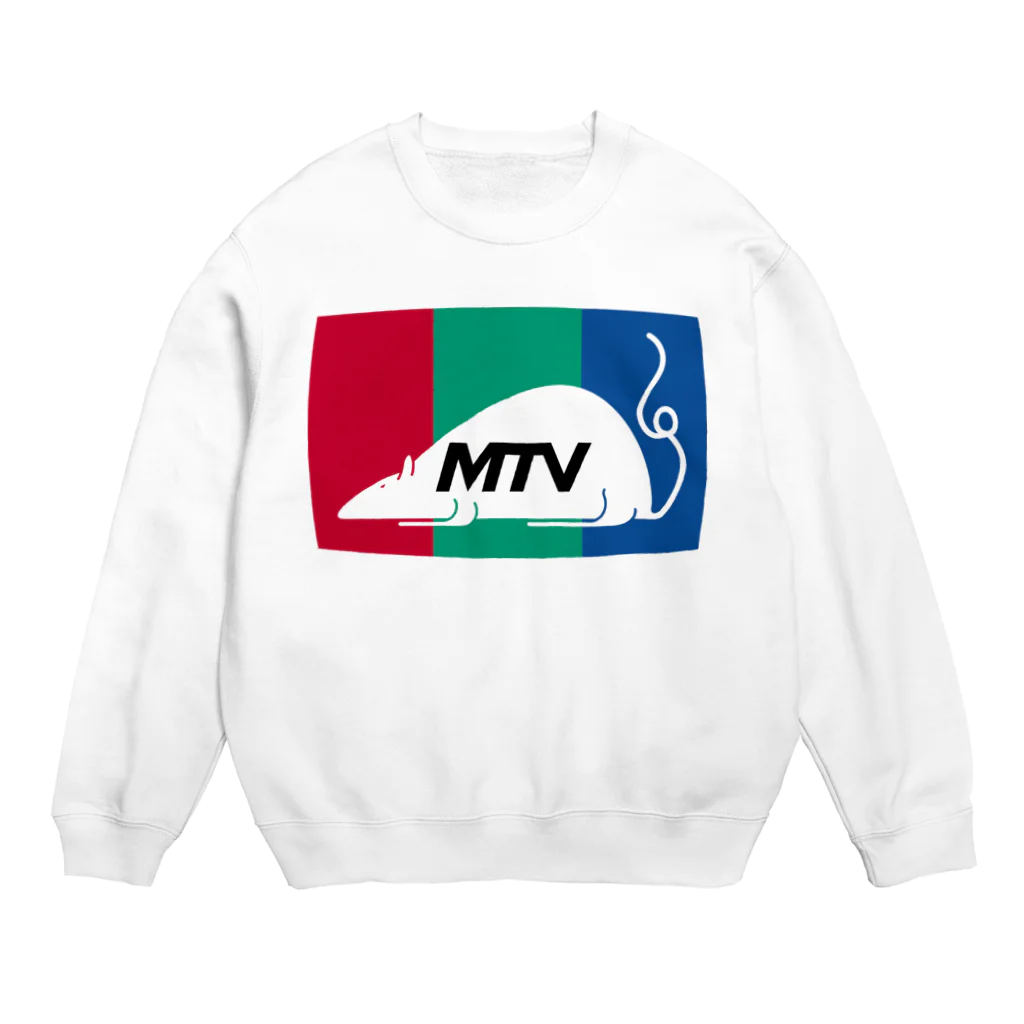 stereovisionのマウステレビ Crew Neck Sweatshirt