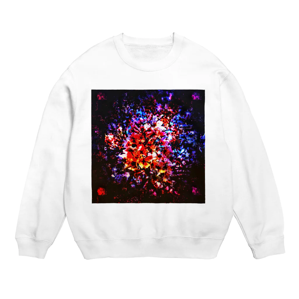 InvertedのNega Blossom Crew Neck Sweatshirt