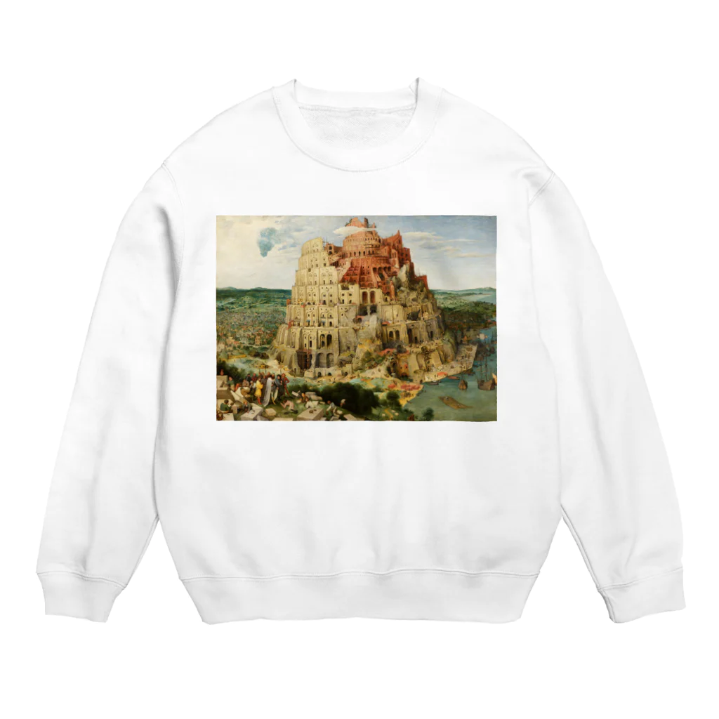 世界美術商店のバベルの塔 / The Tower of Babel Crew Neck Sweatshirt