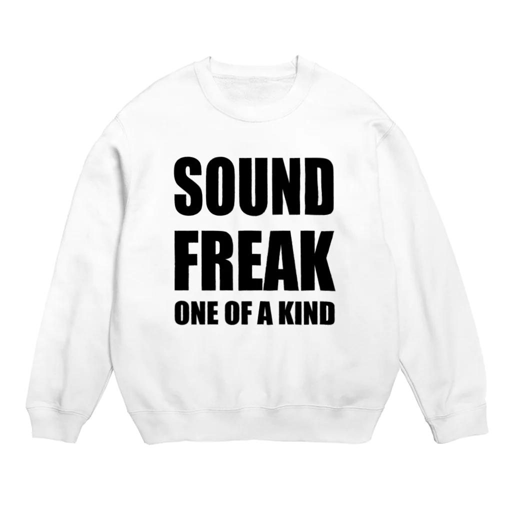 soundfreakのone of a kind black Crew Neck Sweatshirt