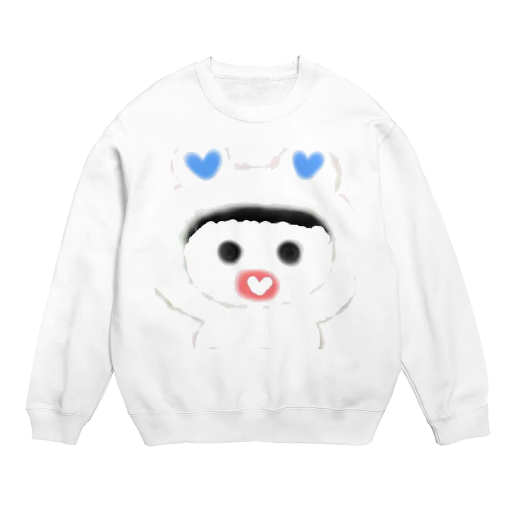 ポエムで抱きしめて（ポエ抱き）のポエムで抱きしめて（ポエ抱き） Crew Neck Sweatshirt