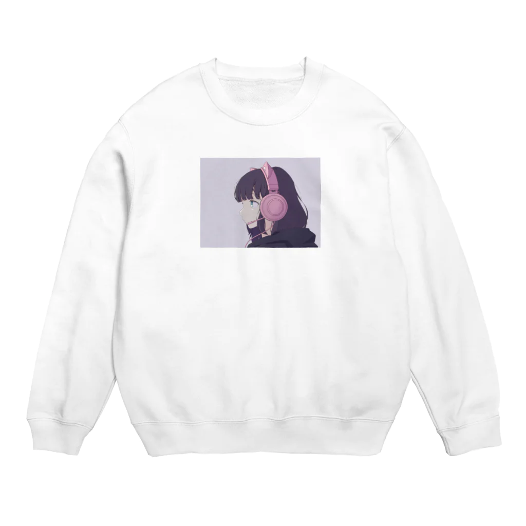 CoTToN ArtSのgame girl Crew Neck Sweatshirt