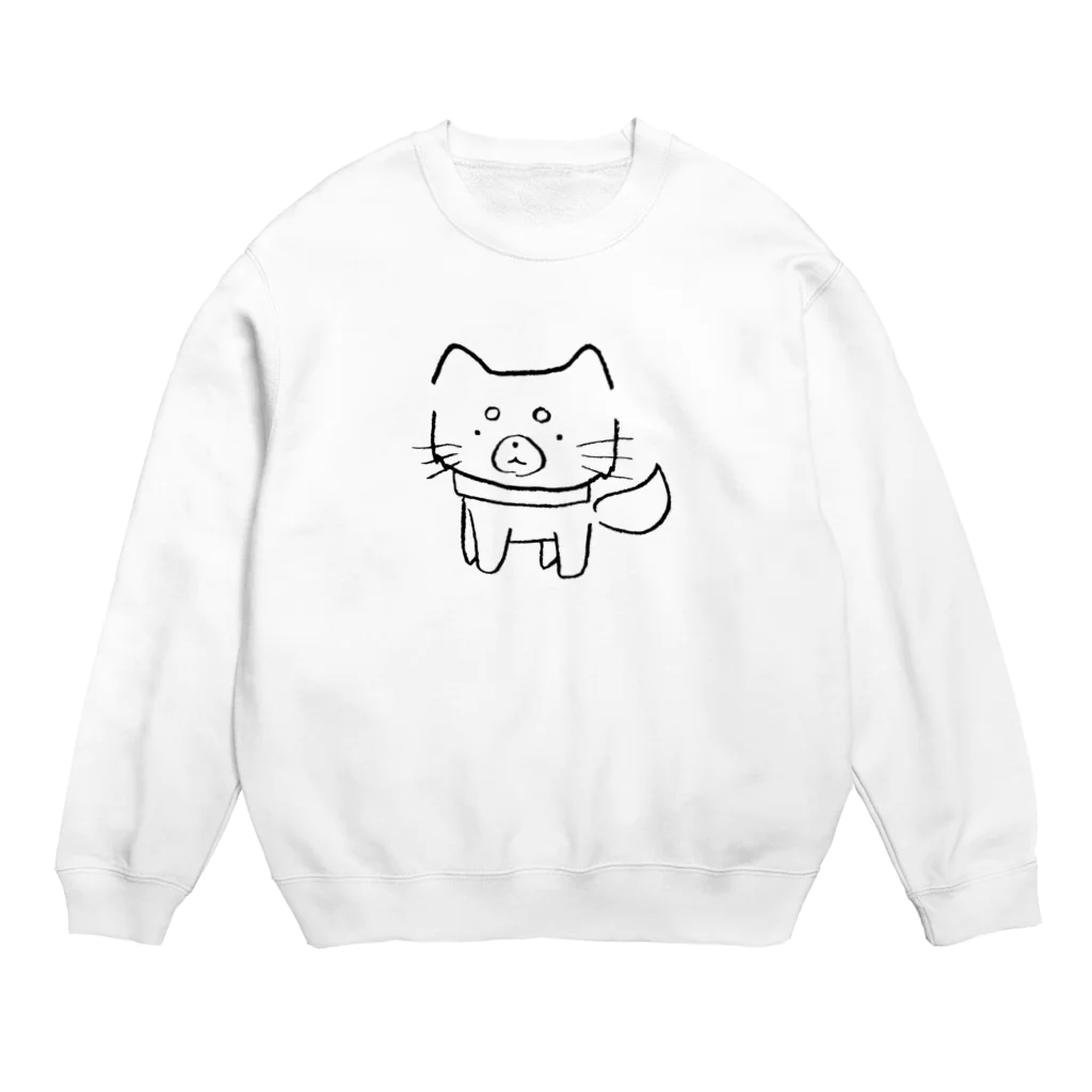 みつまめこshopのまめ Crew Neck Sweatshirt