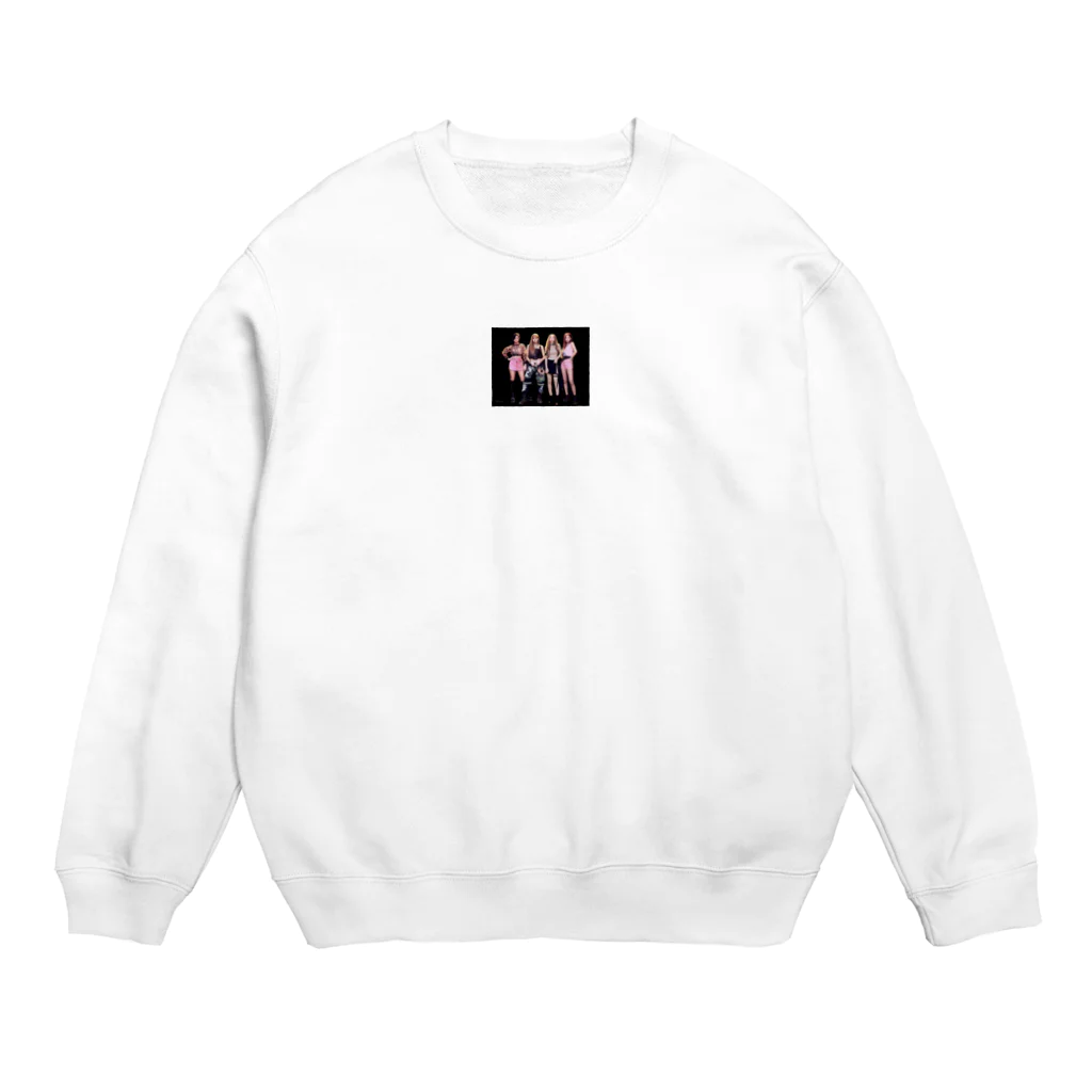 lalalalisa_uxxのblack pink Crew Neck Sweatshirt